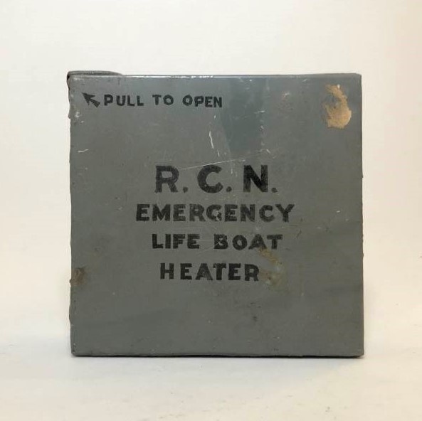 Unopened 1940s Royal Canadian Navy emergency life boat heater - The ...