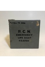 Royal Canadian Navy emergency life boat heater unopened