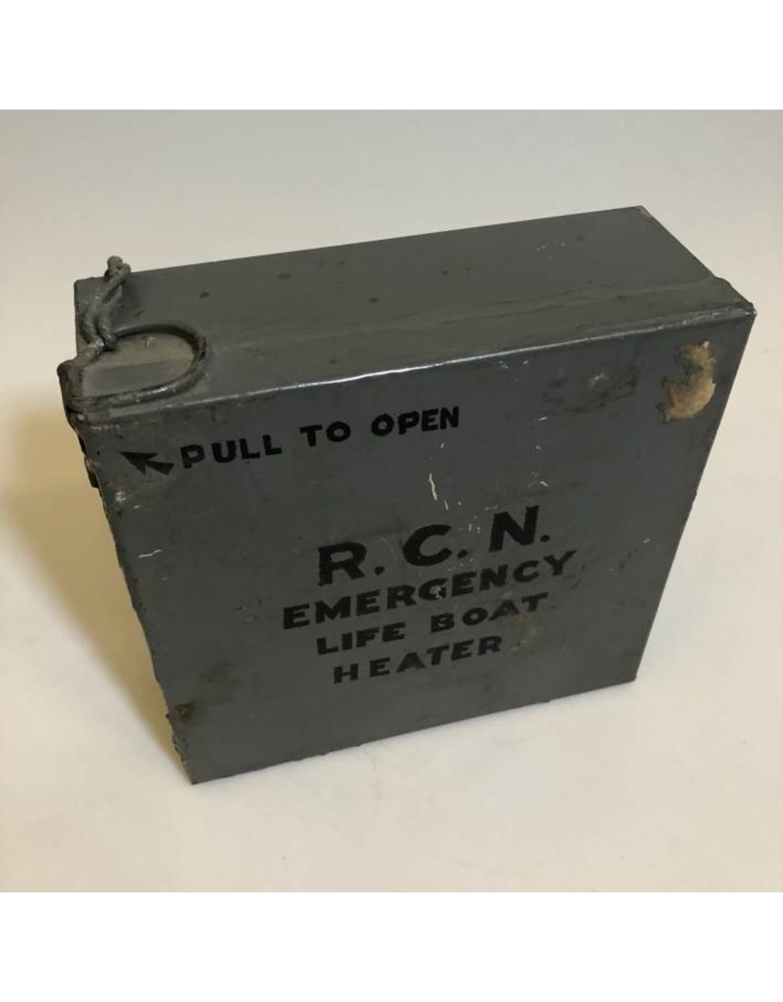 Royal Canadian Navy emergency life boat heater unopened