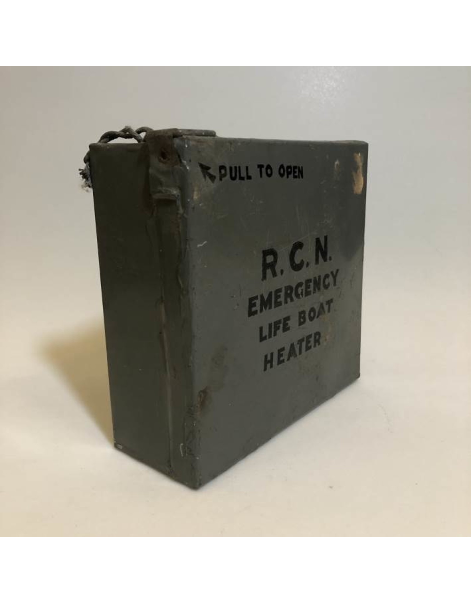 Royal Canadian Navy emergency life boat heater unopened