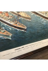 Art - framed poster, Cunard Line