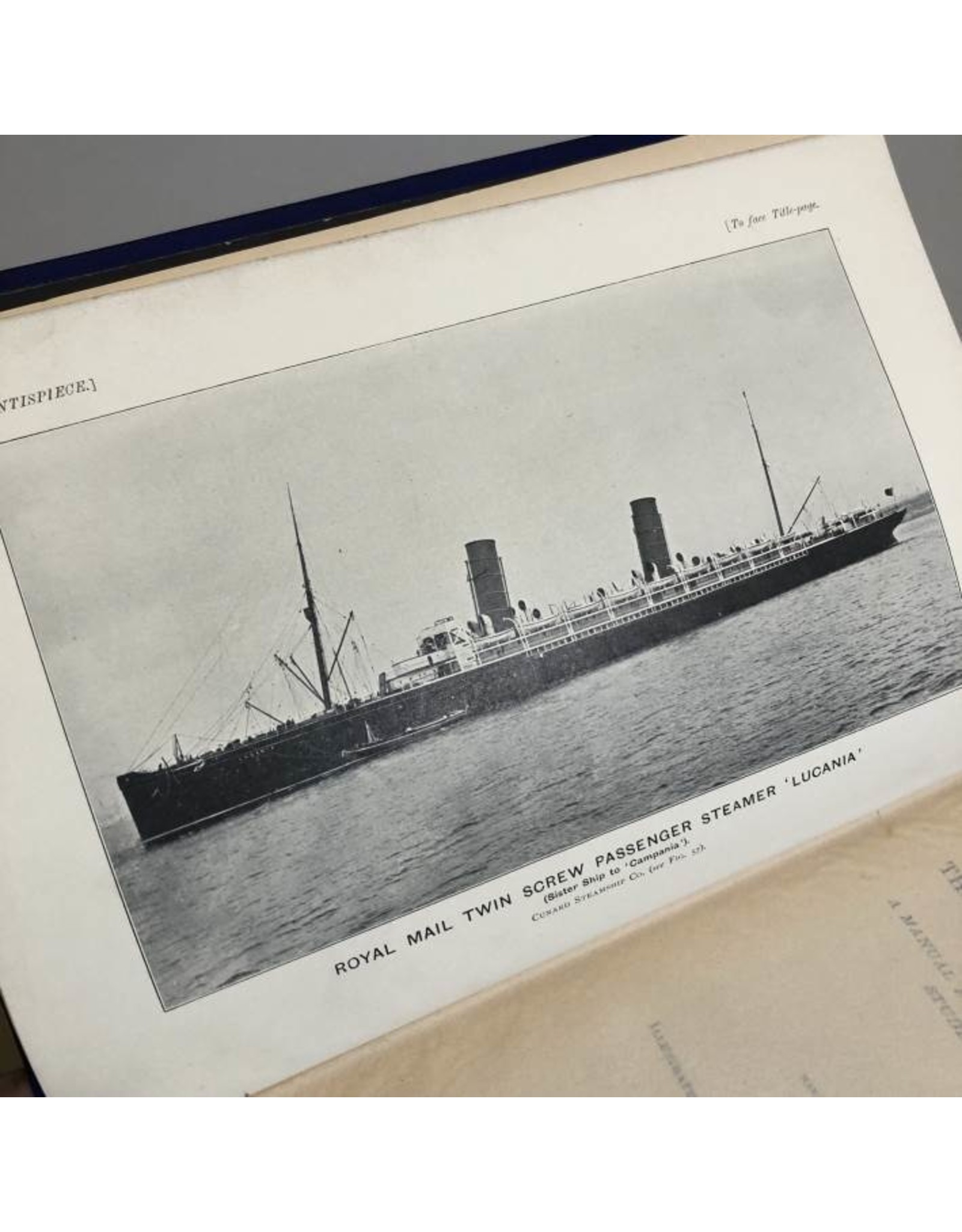 Hardcover book - Steel Ships by Walton 1901