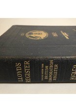 Hardcover book - Lloyd's Register of Ships 1951-52 vol 1 A-L