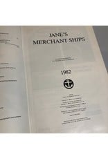 Hardcover book - Jane's Merchant Ships 1982