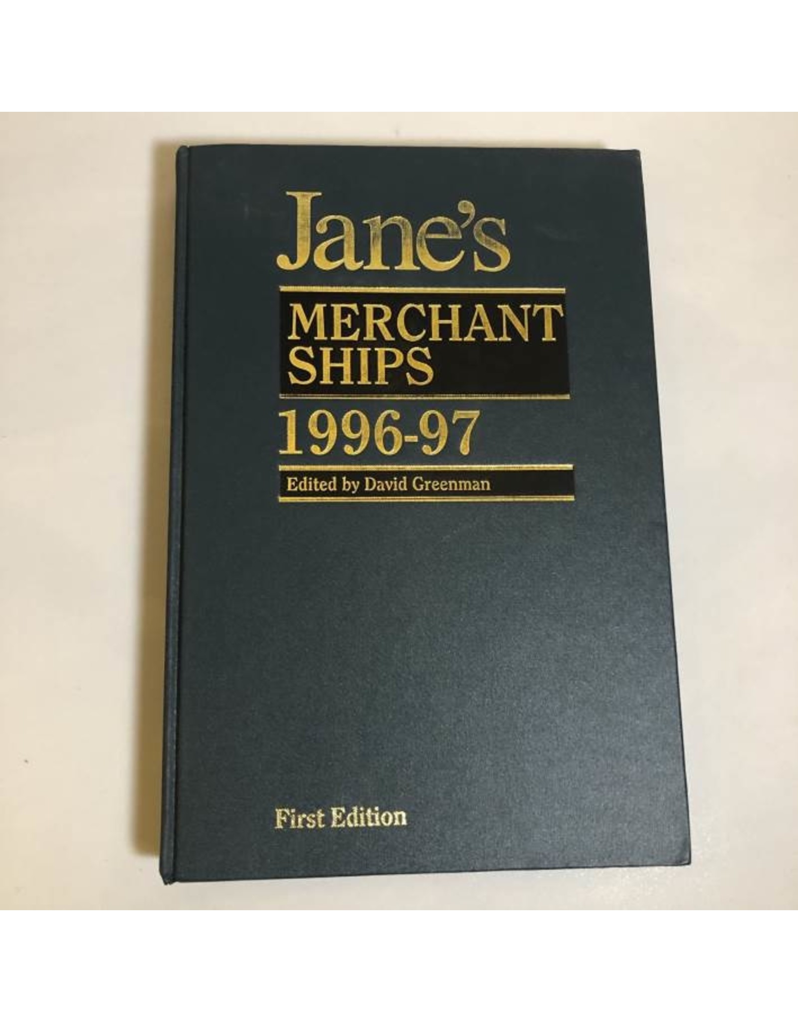 Hardcover book - Jane's Merchant Ships 1996-97