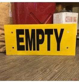 EMPTY / LOADED sign