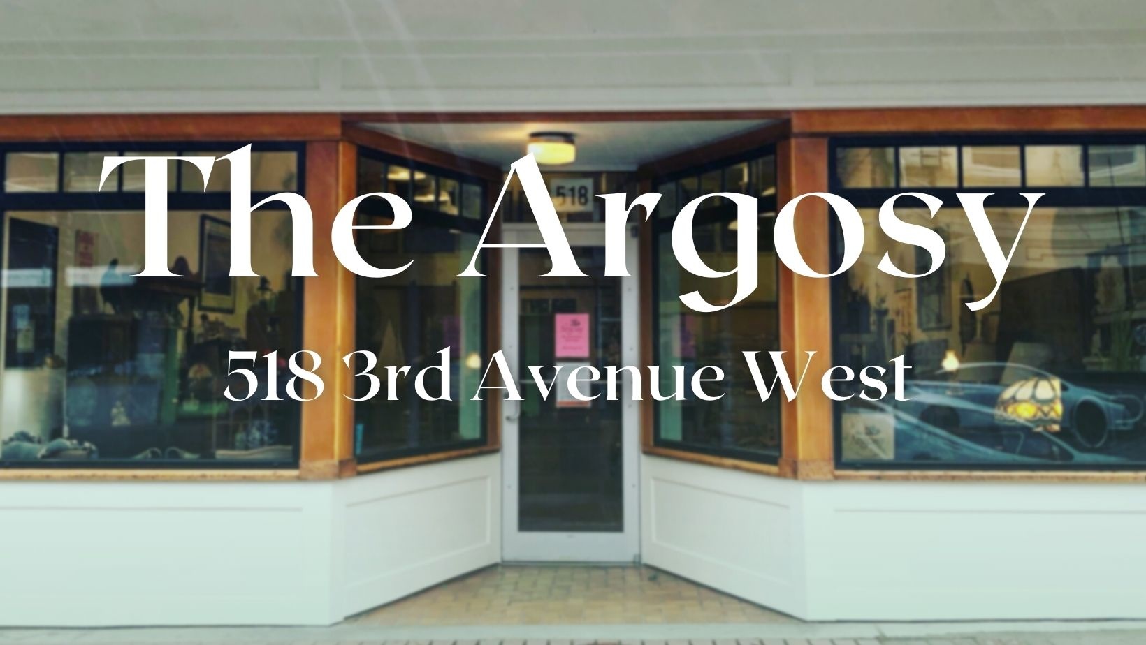 The Argosy has re-opened for the summer!