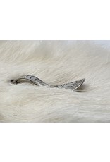 Pendant - silver carved First Nations spoon