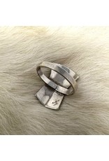 Ring - Silver, by Sandi McKay, raven crest