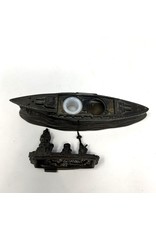 Battleship inkwell - missing one inkwell