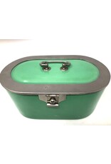 Cookie jar - green porcelain, oval, green, Royal Vienna Cookie jar - green porcelain, oval, green, Royal Vienna