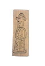 Dutch cookie mould - man with hat