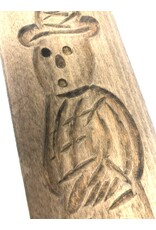 Dutch cookie mould - man with hat