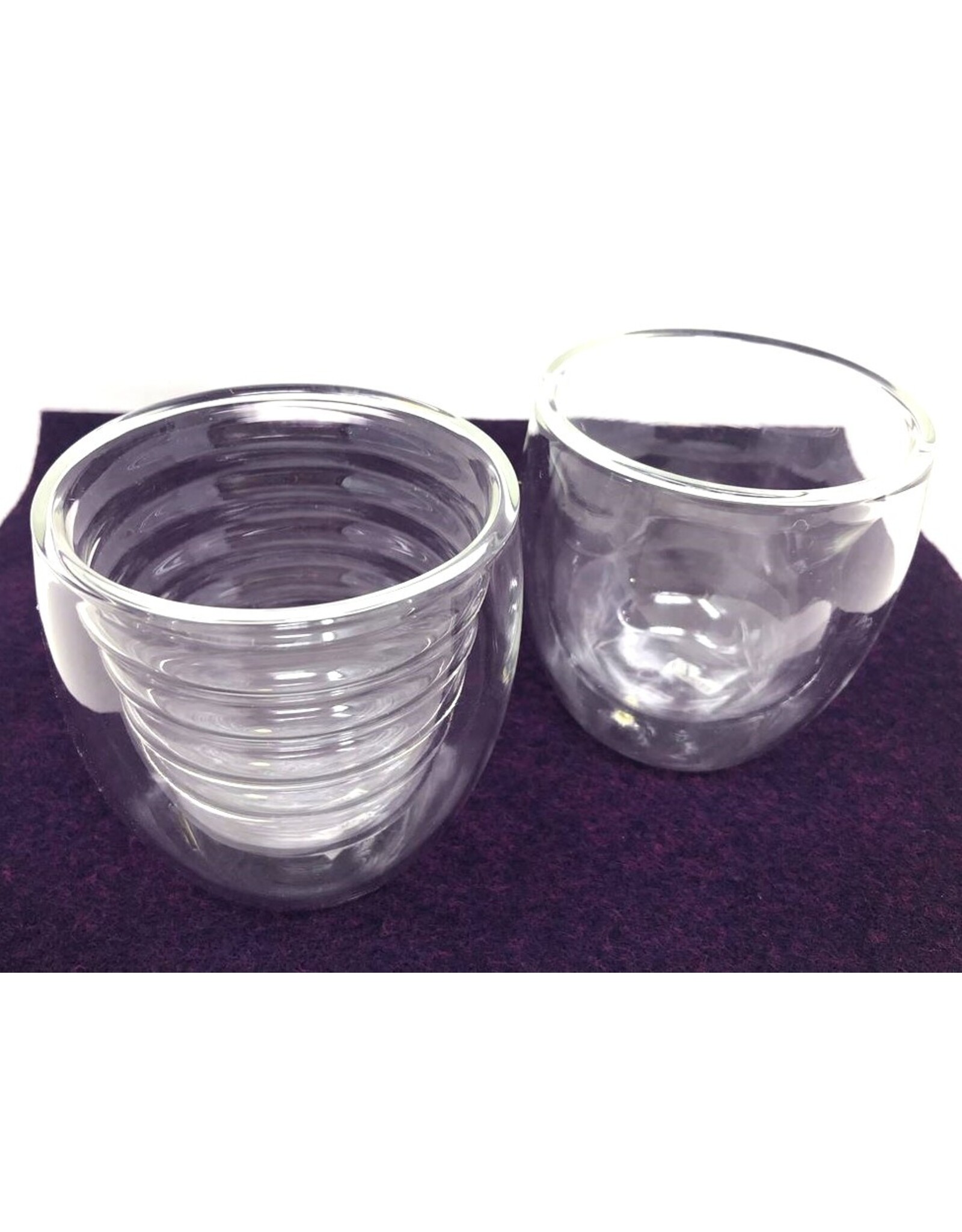 Whiskey glasses - double walled Ozeri, set of two