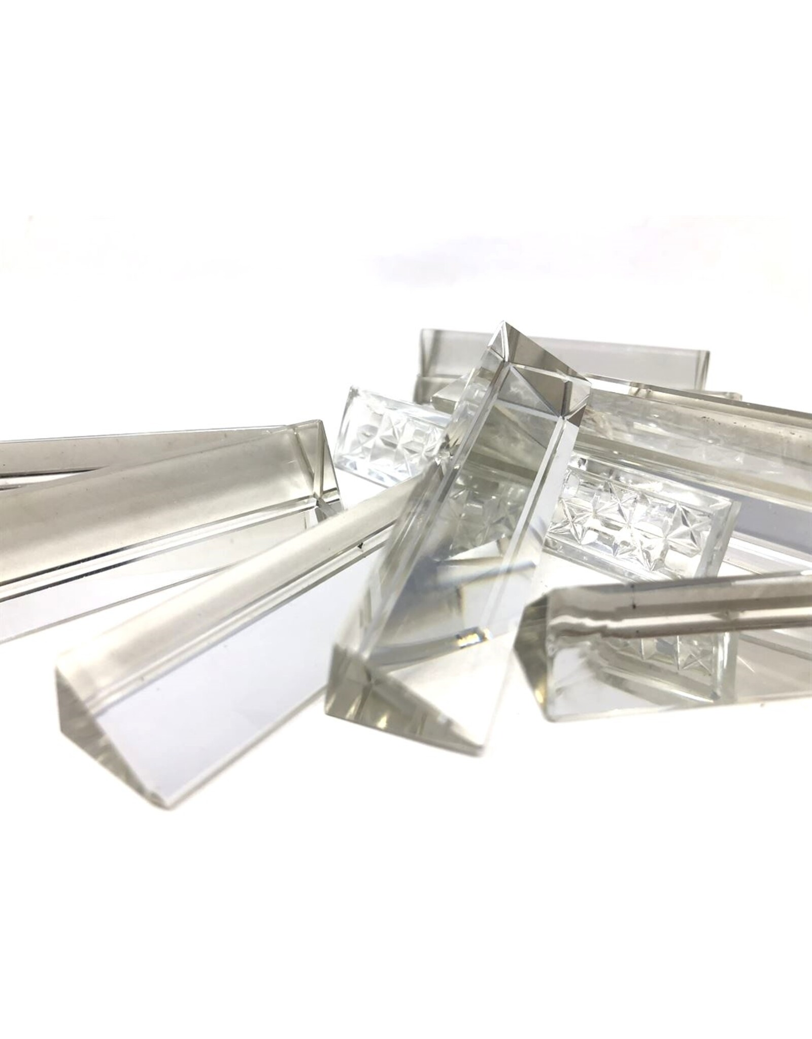 Knife rests - glass, set of 10