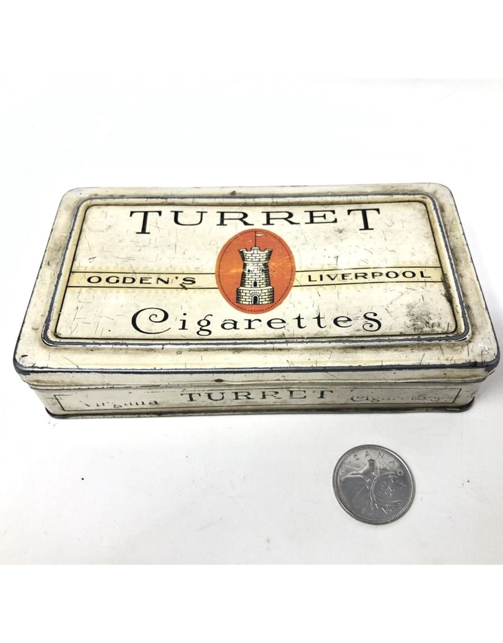 Cigarette tin - Turret, Ogden's Liverpool