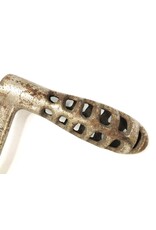 Stove handle - Pandora, cast iron, curved