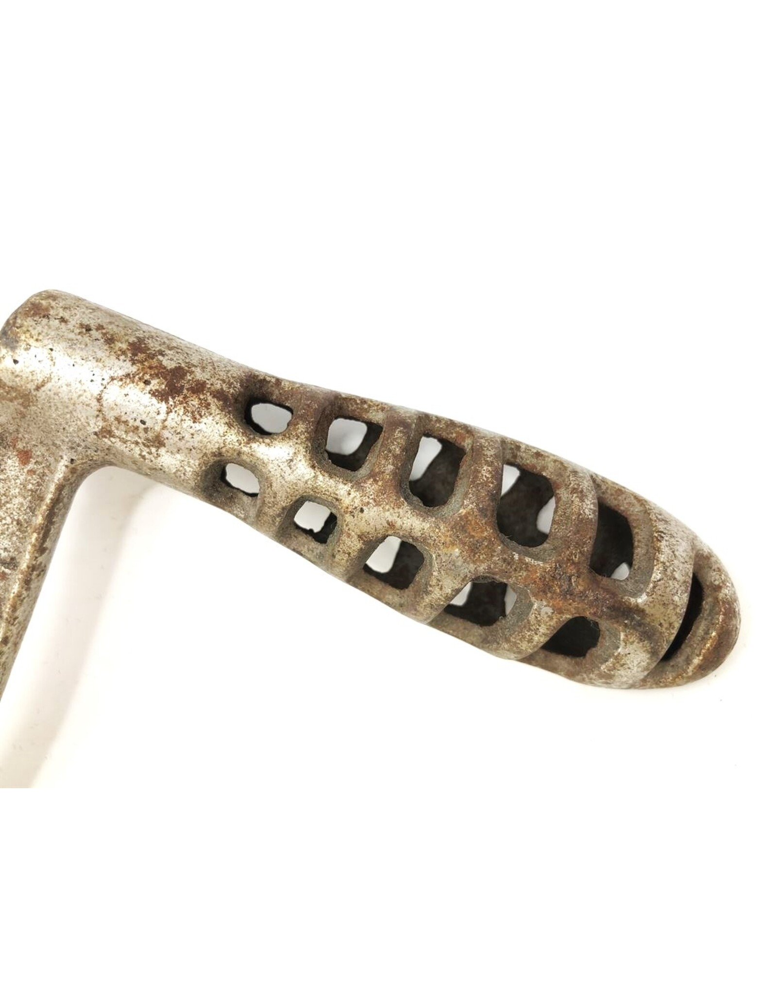 Stove handle - Pandora, cast iron, curved