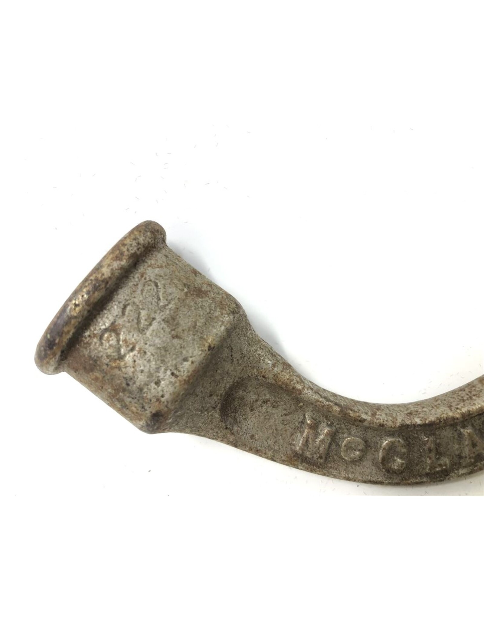 Stove handle - Pandora, cast iron, curved