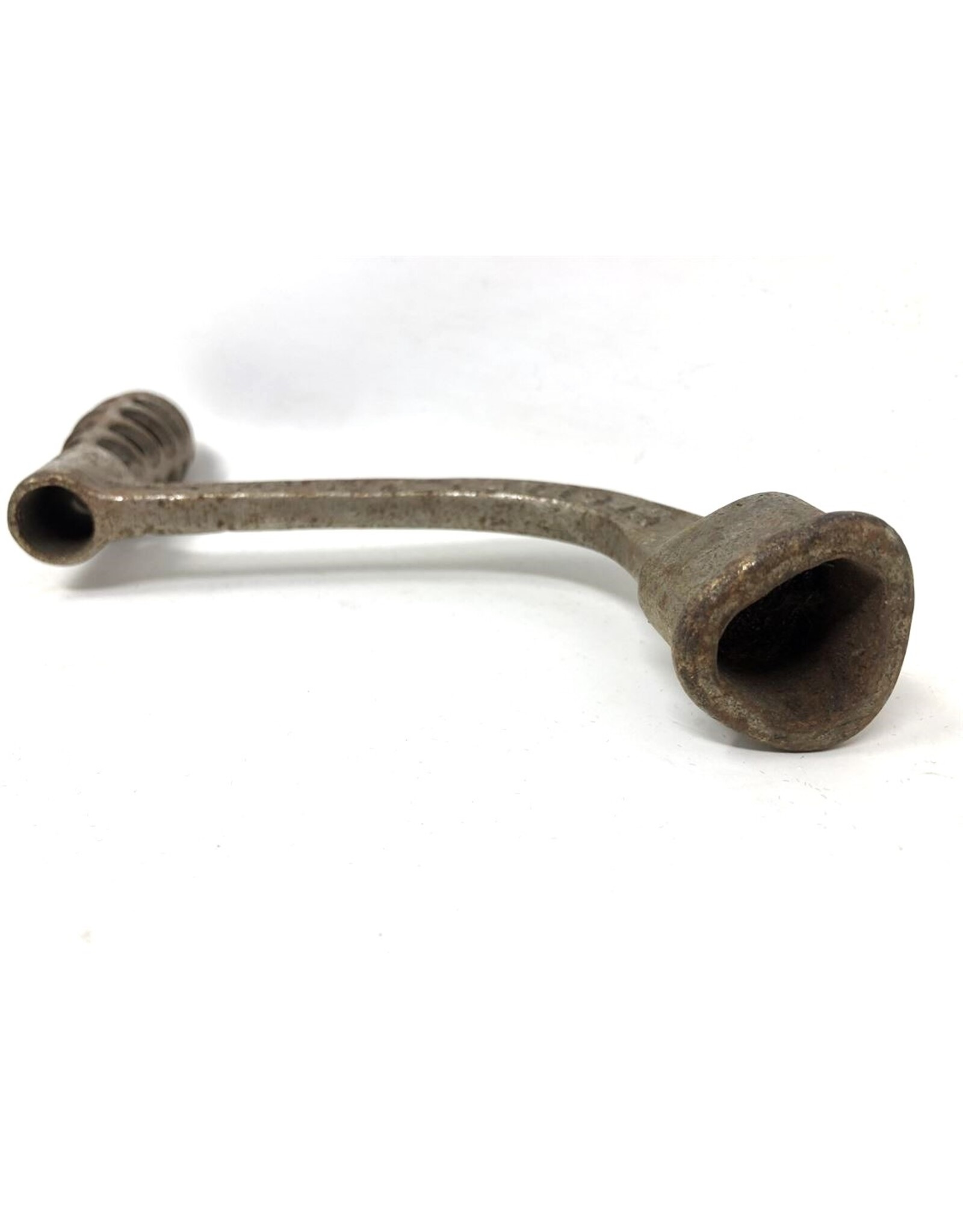 Stove handle - Pandora, cast iron, curved