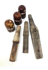 Insulators with wood peg