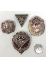Pins - Chinese, Russian, set of 4