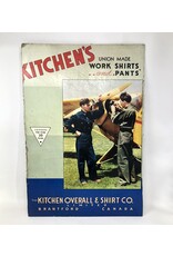 Vintage advertising - Kitchen Overall  & Shirt Co