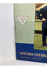 Vintage advertising - Kitchen Overall  & Shirt Co
