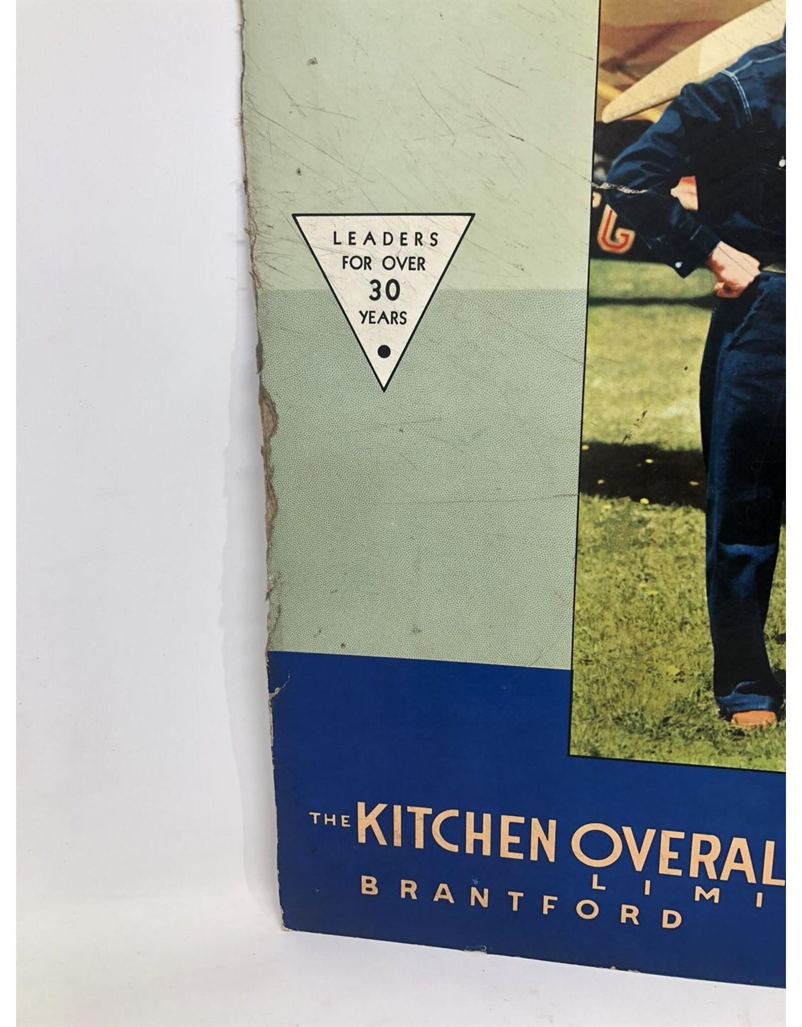 Vintage advertising - Kitchen Overall  & Shirt Co