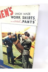 Vintage advertising - Kitchen Overall  & Shirt Co