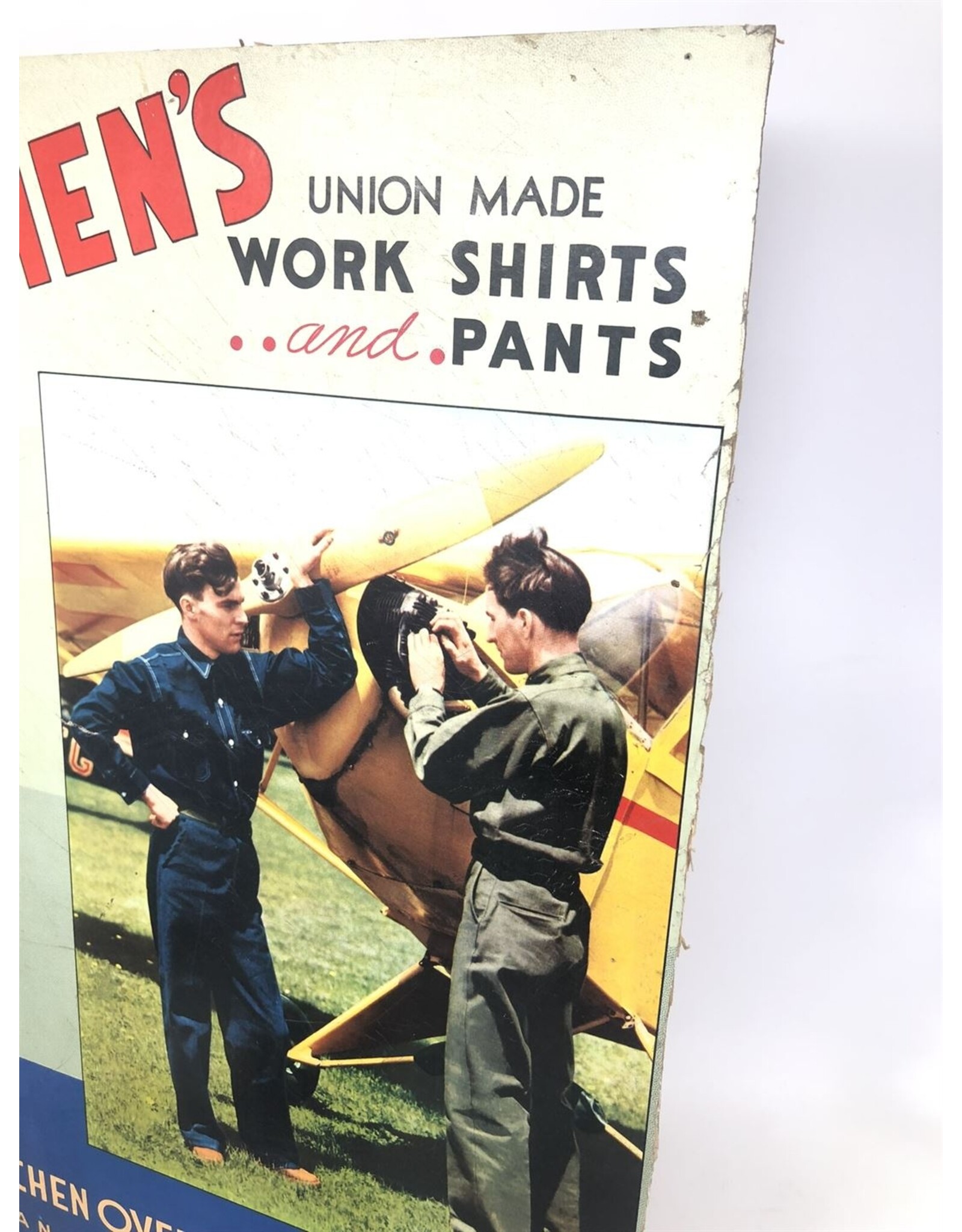 Vintage advertising - Kitchen Overall  & Shirt Co