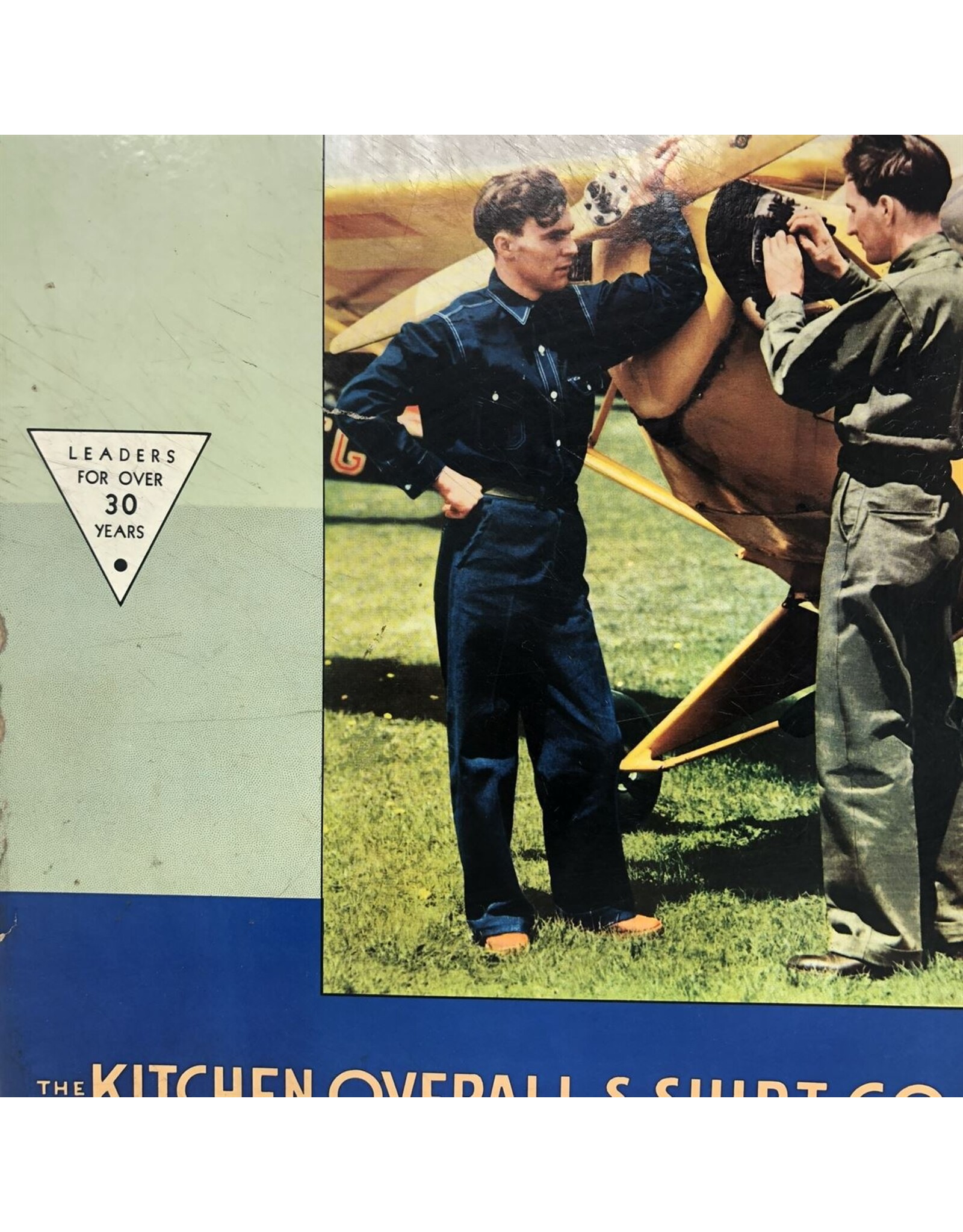 Vintage advertising - Kitchen Overall  & Shirt Co