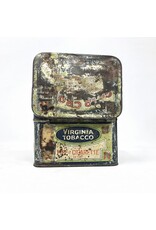 Tobacco tin - Gold Cross Smoking Tobacco, rustic condition