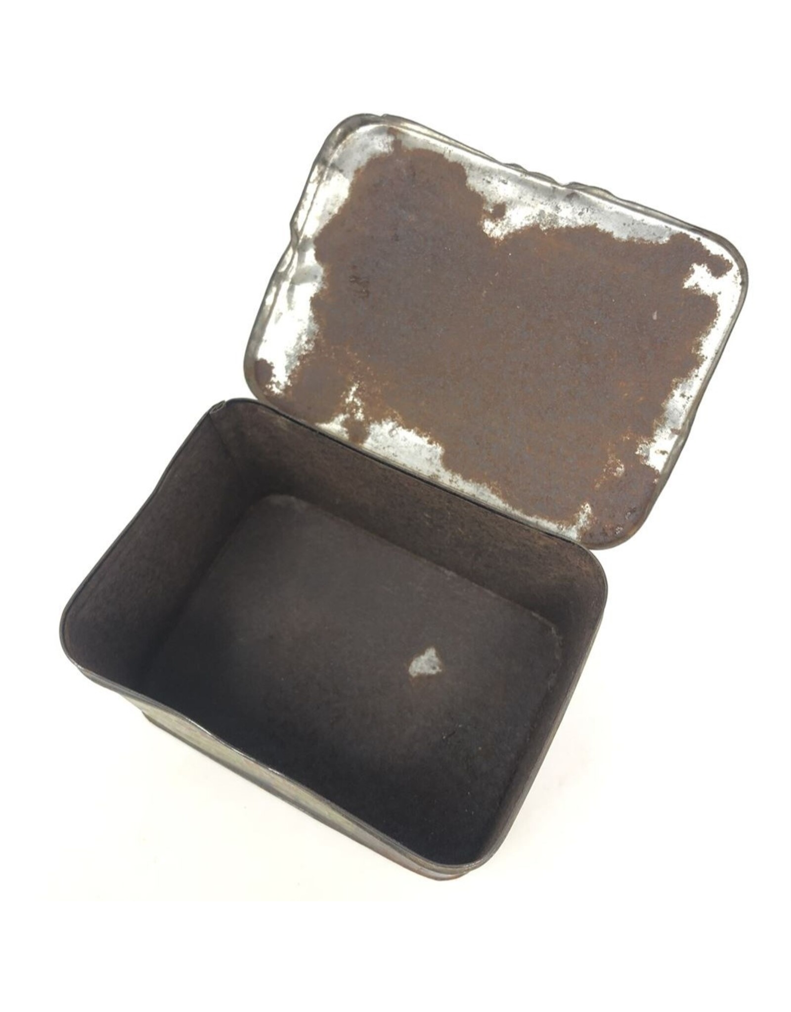 Tobacco tin - Gold Cross Smoking Tobacco, rustic condition