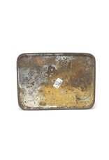 Tobacco tin - Gold Cross Smoking Tobacco, rustic condition