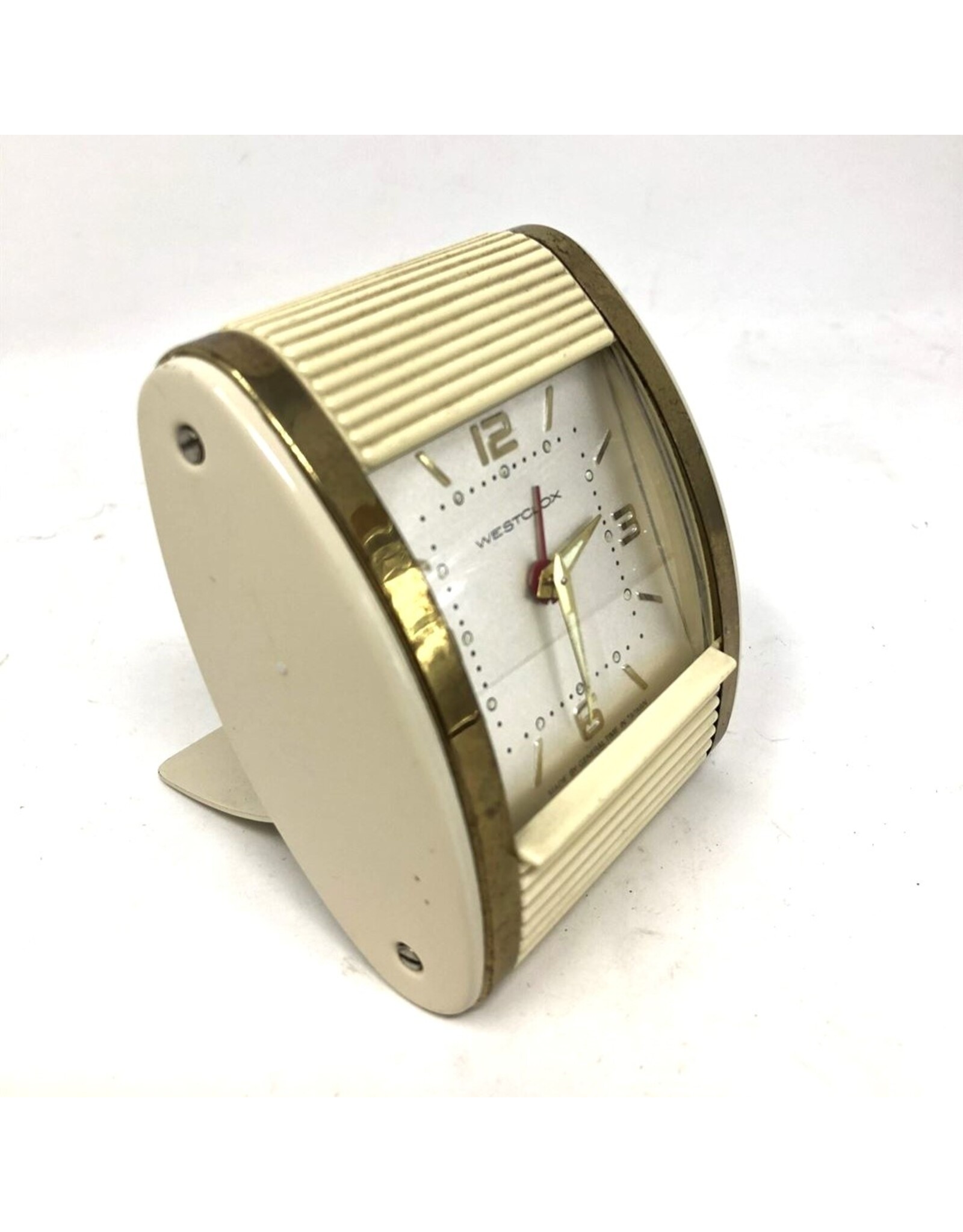 Clock - Westclox Alarm close with tambour cover