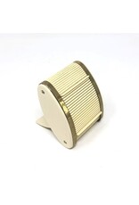 Clock - Westclox Alarm close with tambour cover