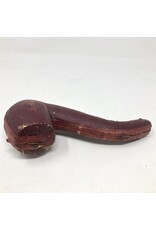 Pipe - vintage, in case, stem bit missing