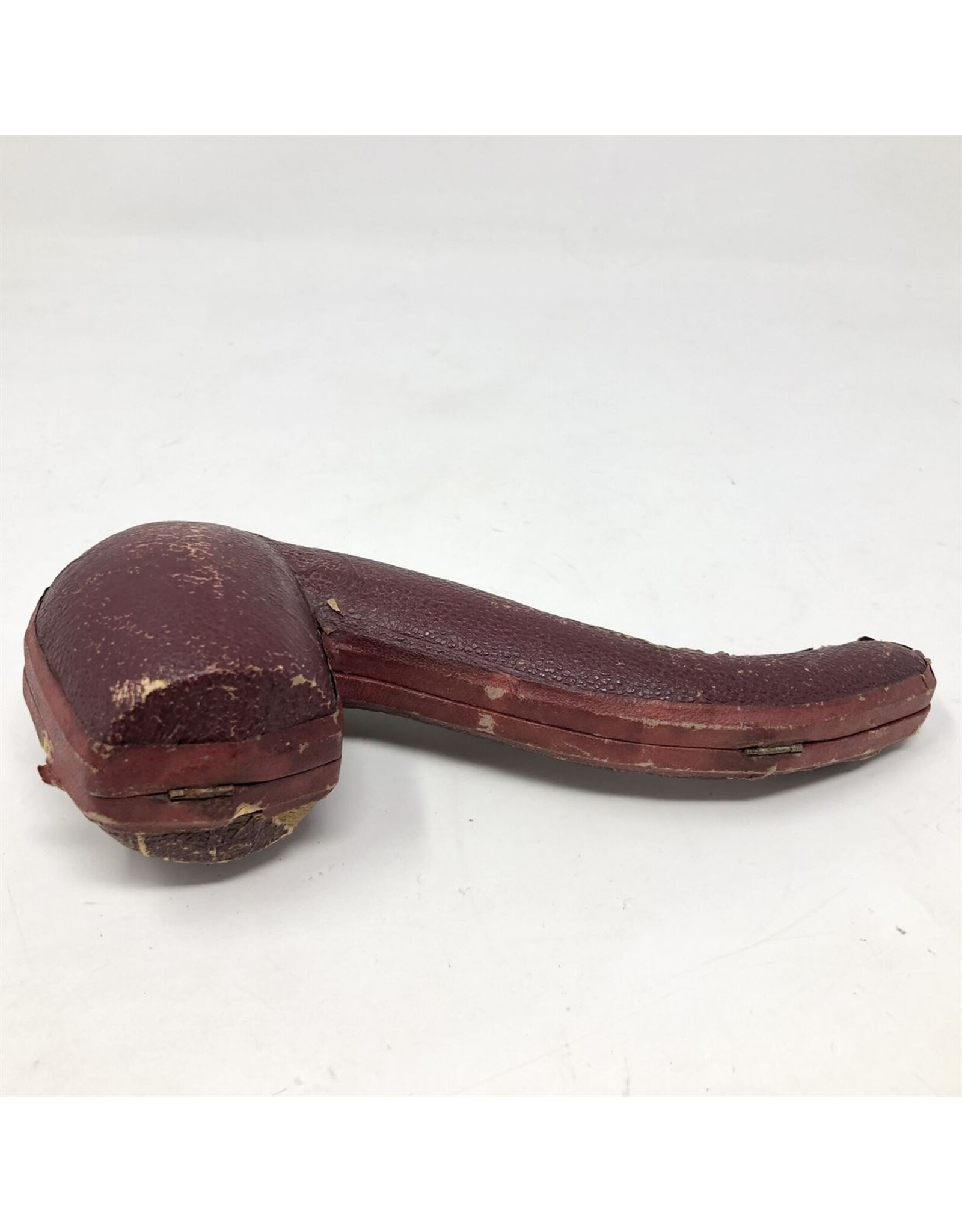Pipe - vintage, in case, stem bit missing