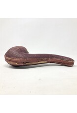 Pipe - vintage, in case, stem bit missing