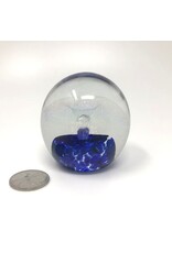 Paperweight - round, iridescent