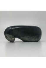 Carved stone paw bowl signed Fred Sampson 96