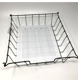 Wire paper tray