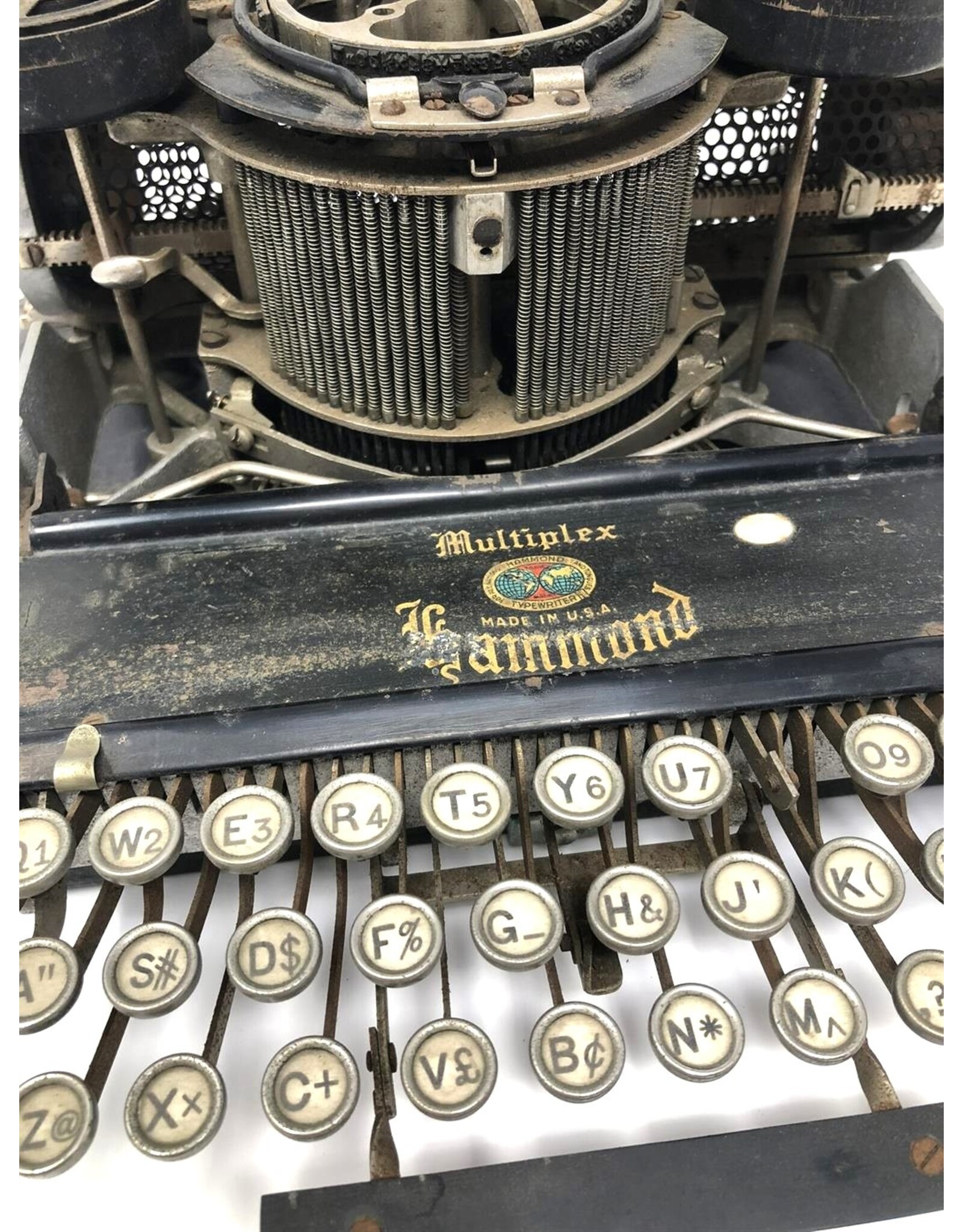 Hammond Multiplex folding typewriter