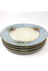 Set of four dessert plates