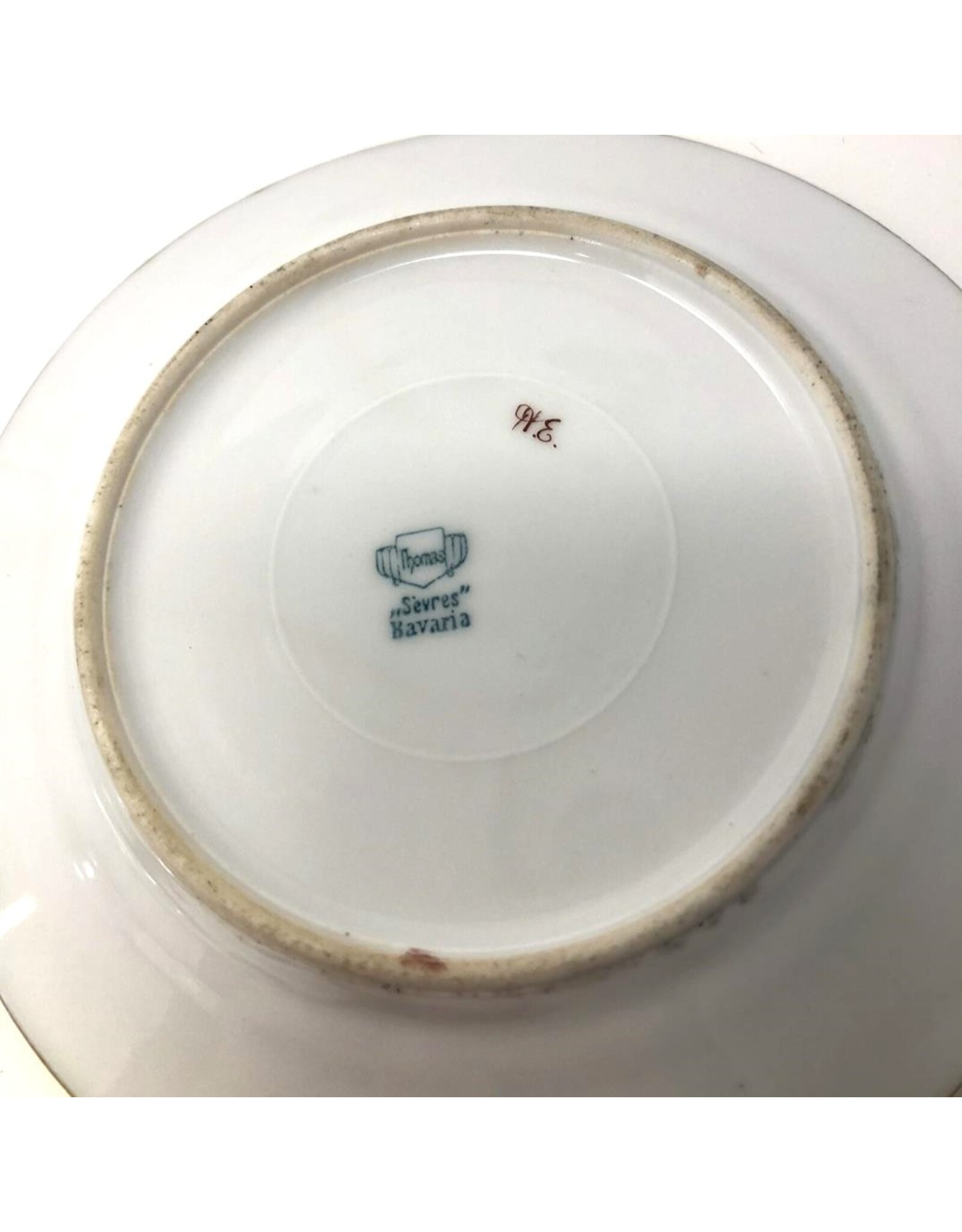 Set of four dessert plates