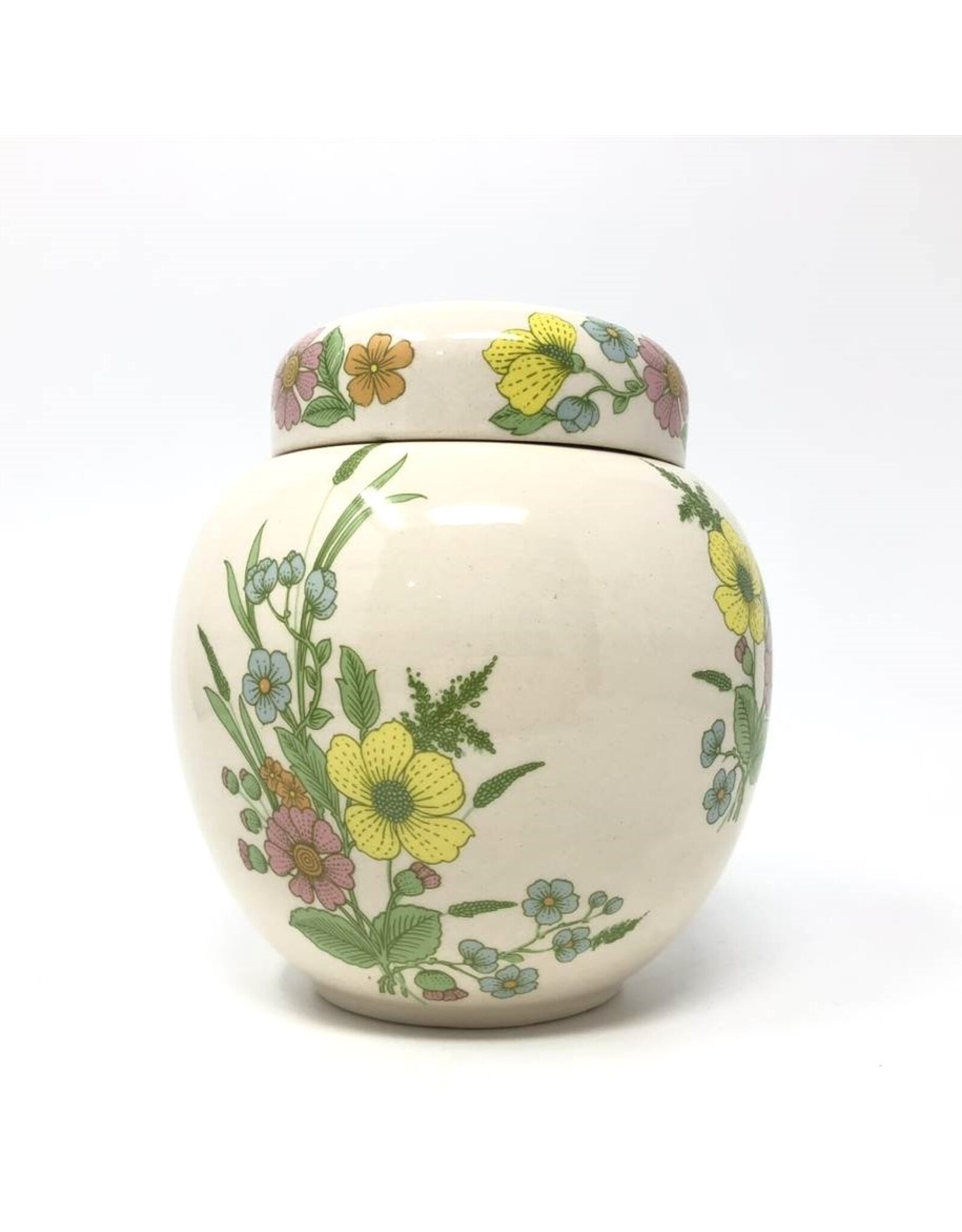 Sadler ginger jar with lid
