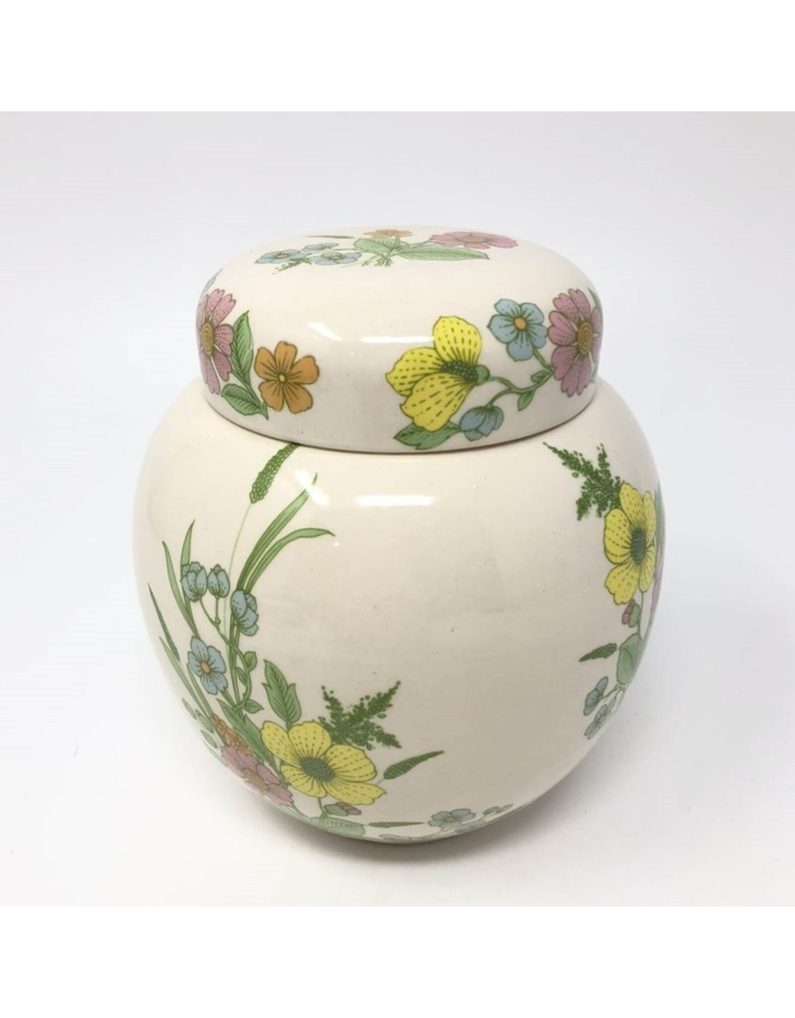 Sadler ginger jar with lid