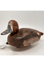 Carved wooden duck decoy