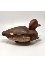 Carved wooden duck decoy
